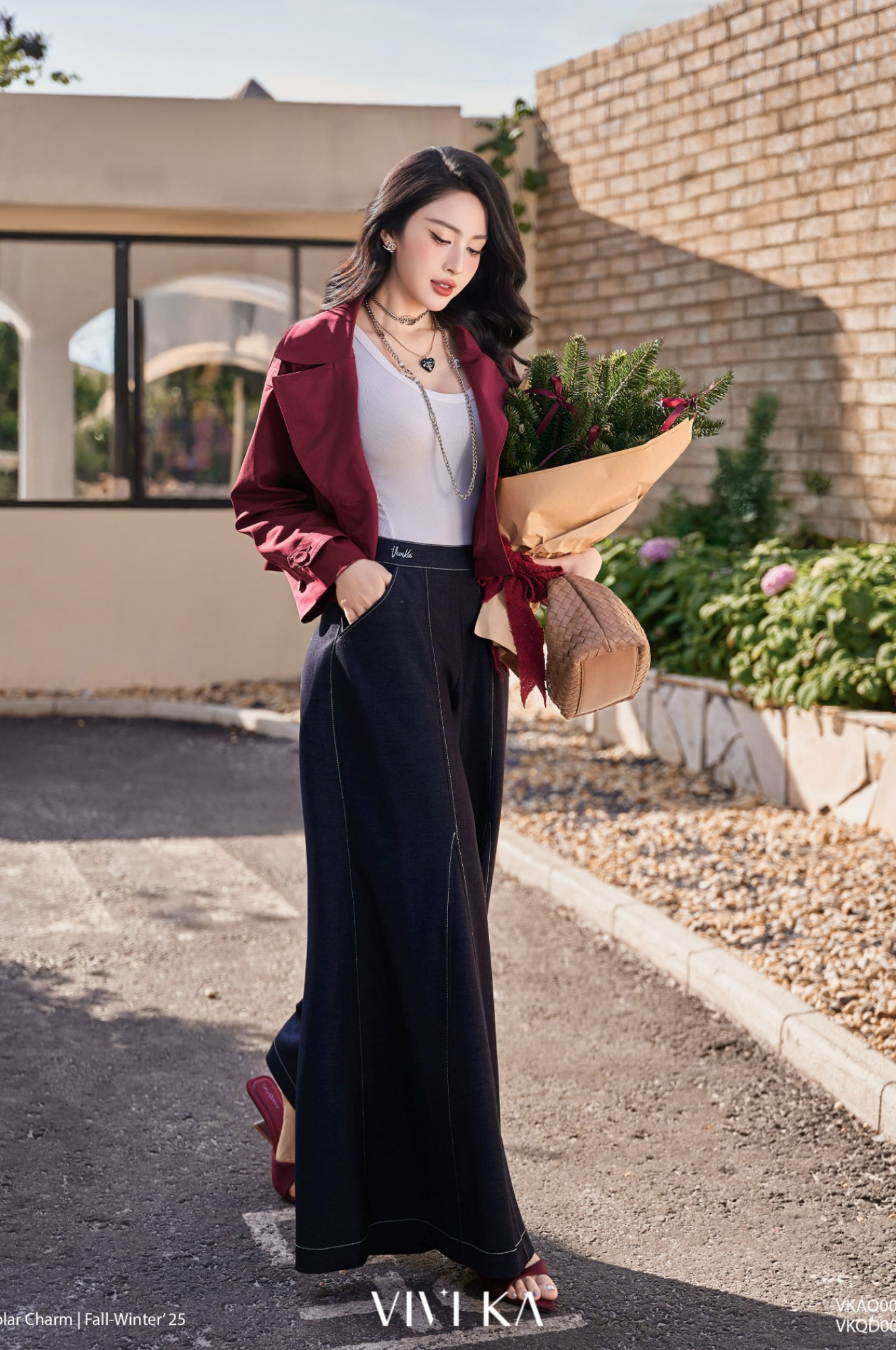 Quần dài Magnus ống rộng