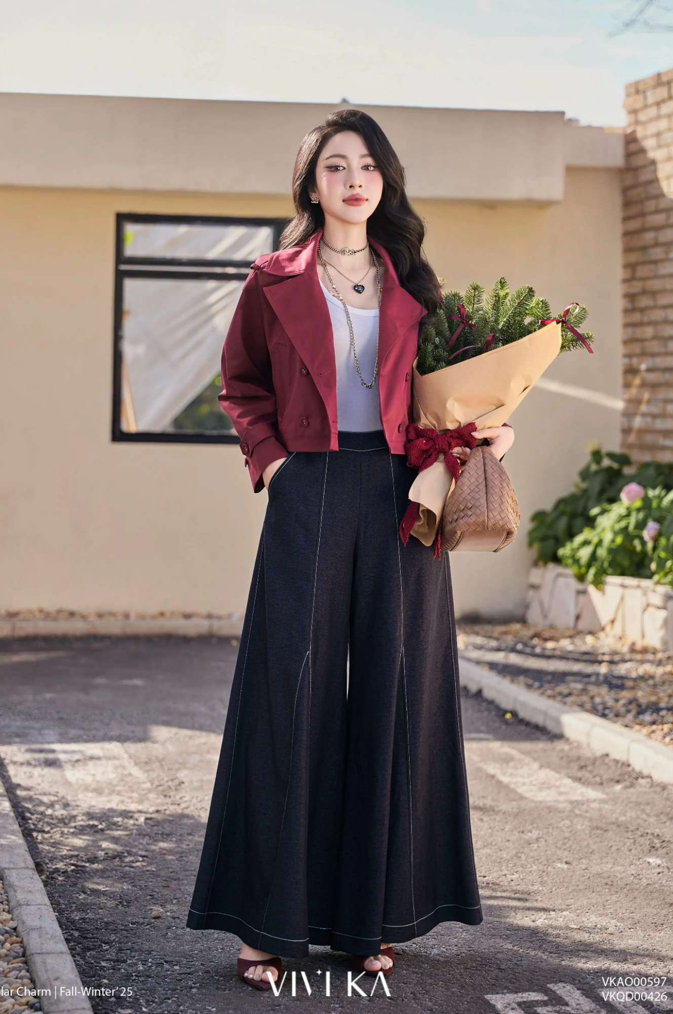 Quần dài Magnus ống rộng