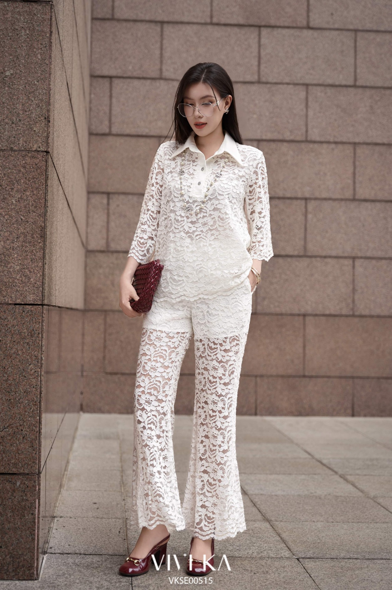 Quần dài Opaline ống suông