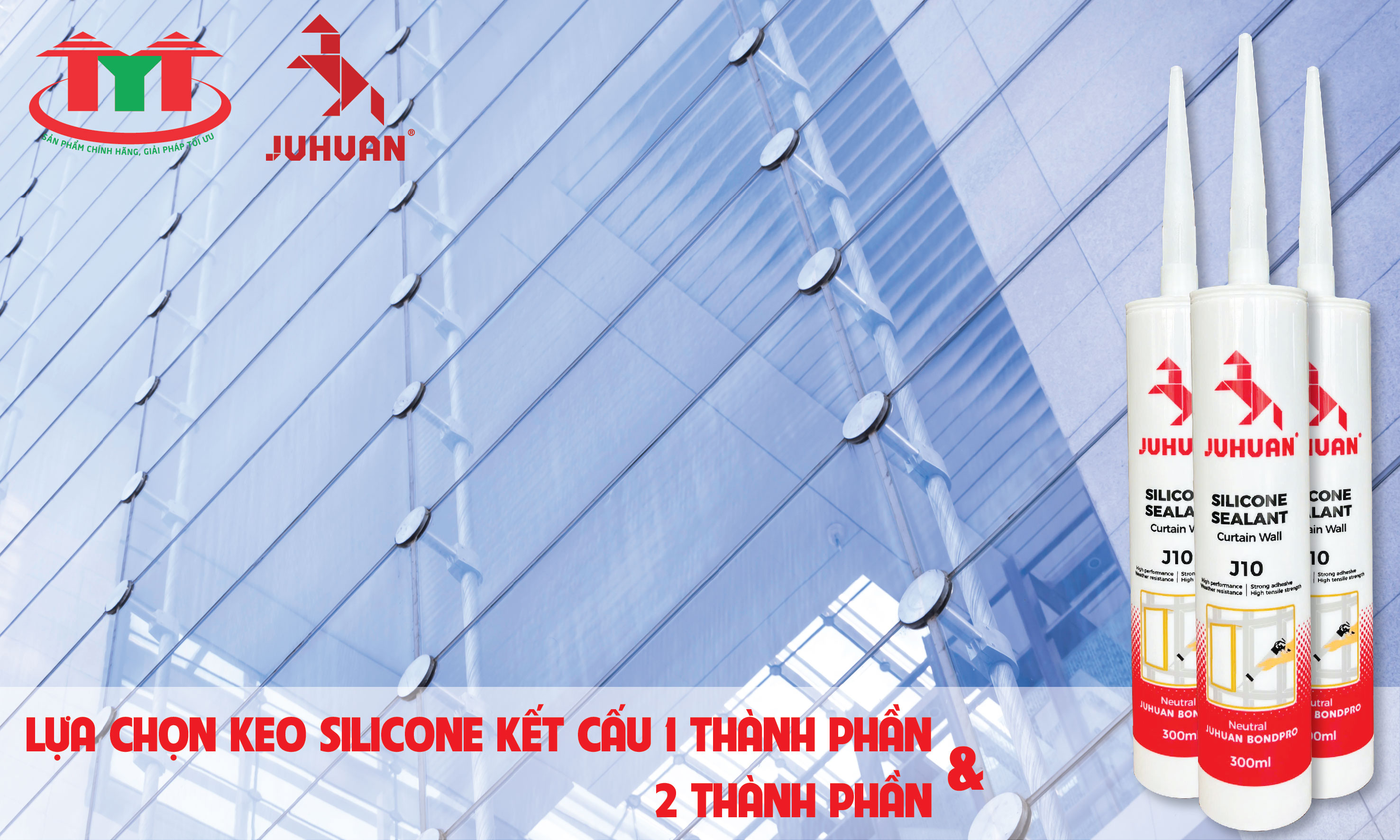 Nên Chọn Keo Silicone Kết Cấu 1 Thành Phần Hay 2 Thành Phần?