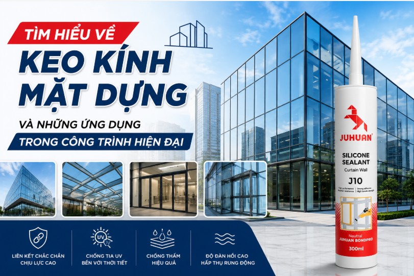 TÌM HIỂU VỀ KEO KÍNH MẶT DỰNG VÀ NHỮNG ỨNG DỤNG TRONG CÔNG TRÌNH HIỆN ĐẠI