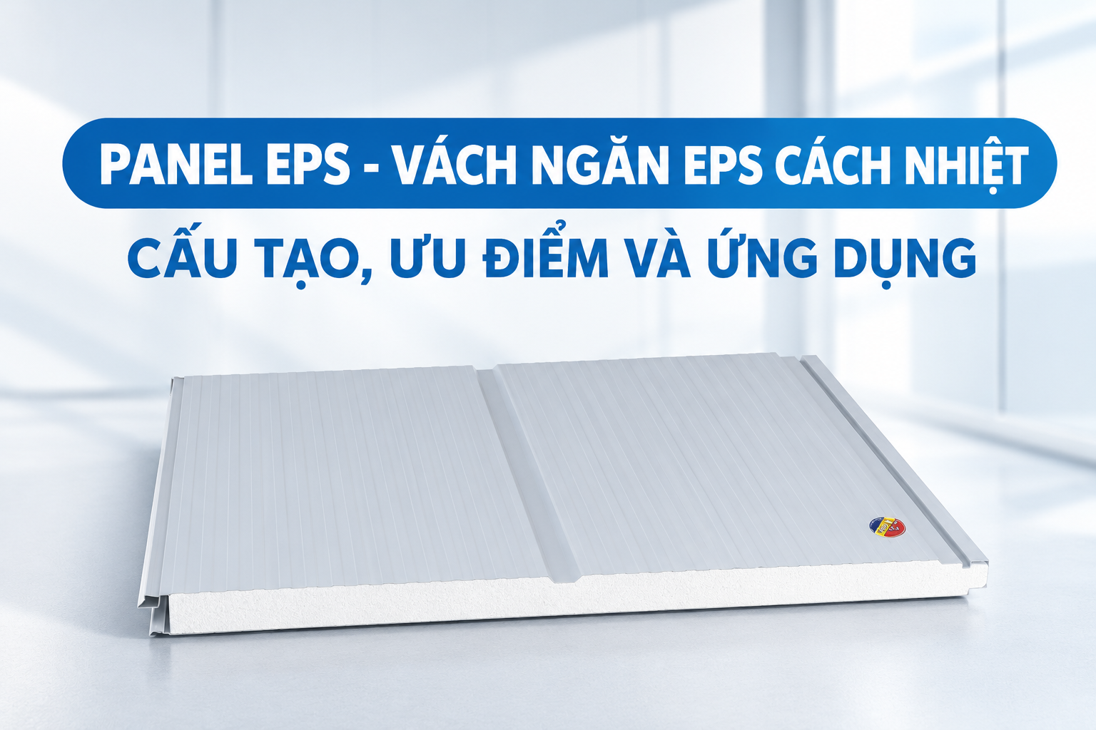 PANEL EPS - VÁCH NGĂN EPS CÁCH NHIỆT: CẤU TẠO, ƯU ĐIỂM VÀ ỨNG DỤNG