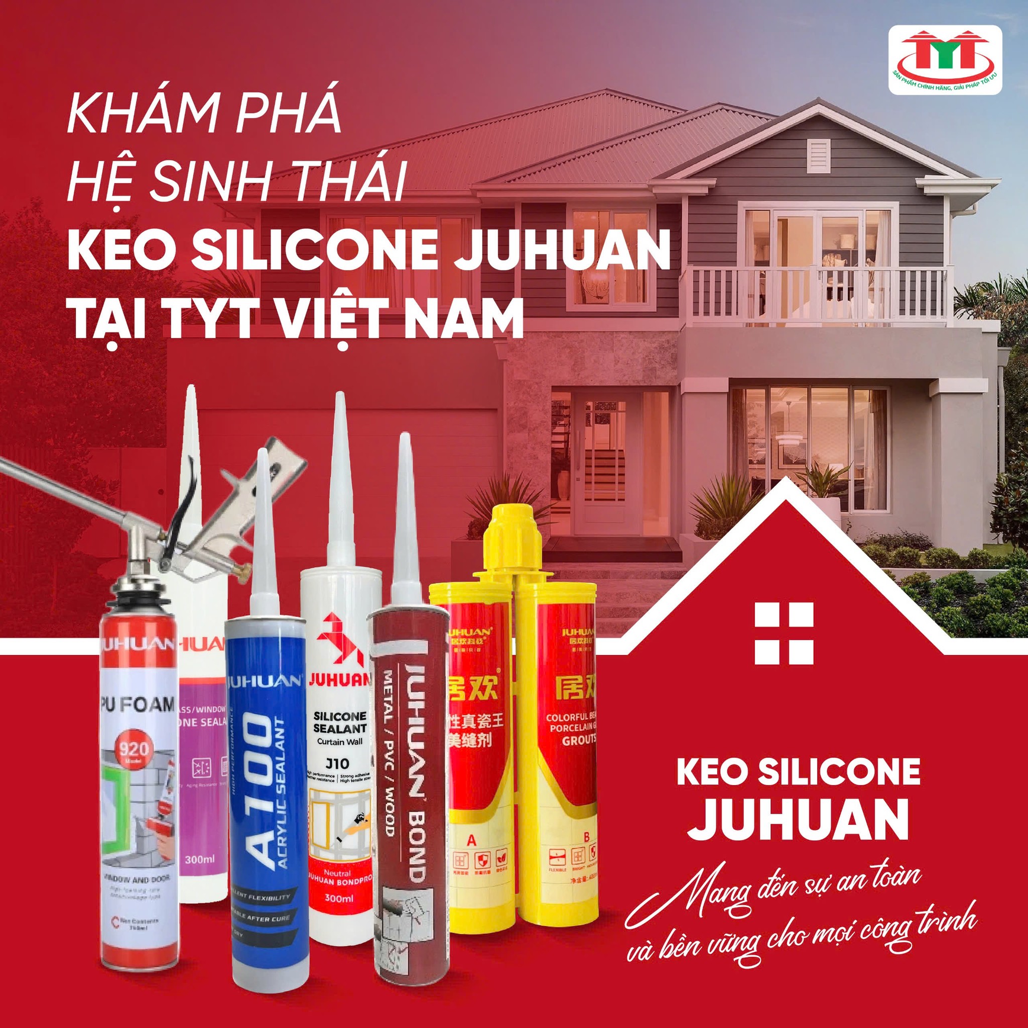 Keo kết cấu Juhoan J10 - Giải Pháp Thay Thế Hoàn Hảo Cho Các Dòng Silicone Cao Cấp