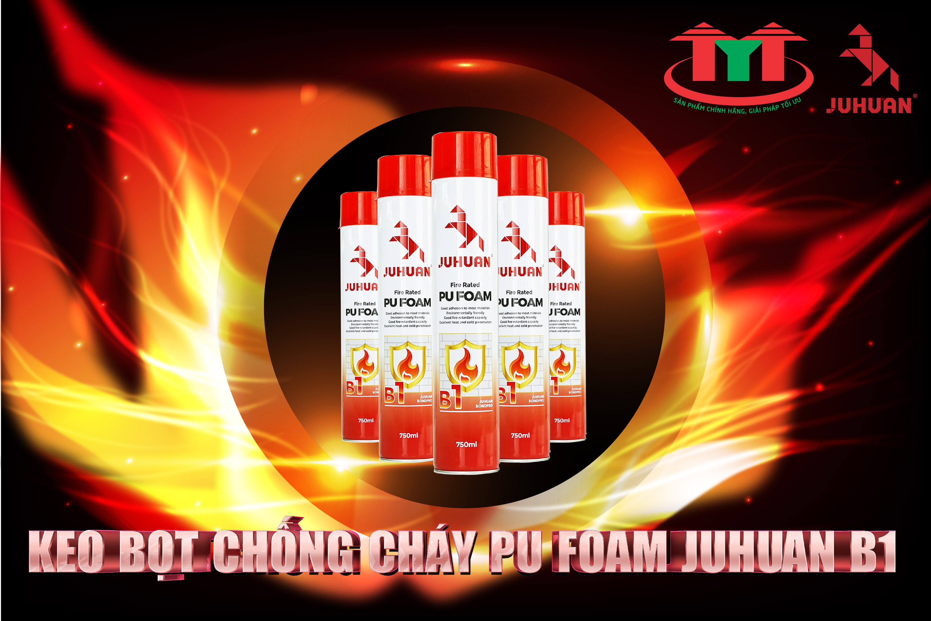 Keo Bọt Chống Cháy Có Thể Chịu Được Nhiệt Độ Bao Nhiêu Độ C?
