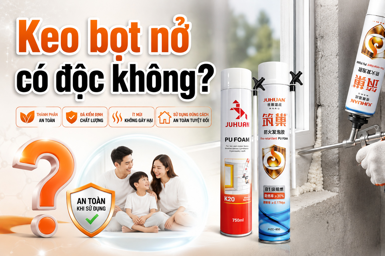 KEO BỌT NỞ CÓ ĐỘC HẠI KHÔNG?
