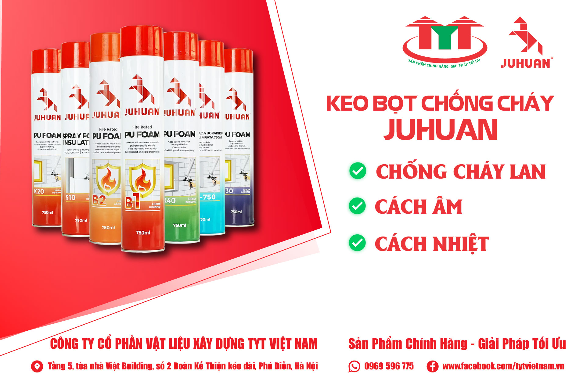 Keo Bọt Chống Cháy: Giải Pháp Cách Âm, Cách Nhiệt, Chống Cháy Lan 3 Trong 1