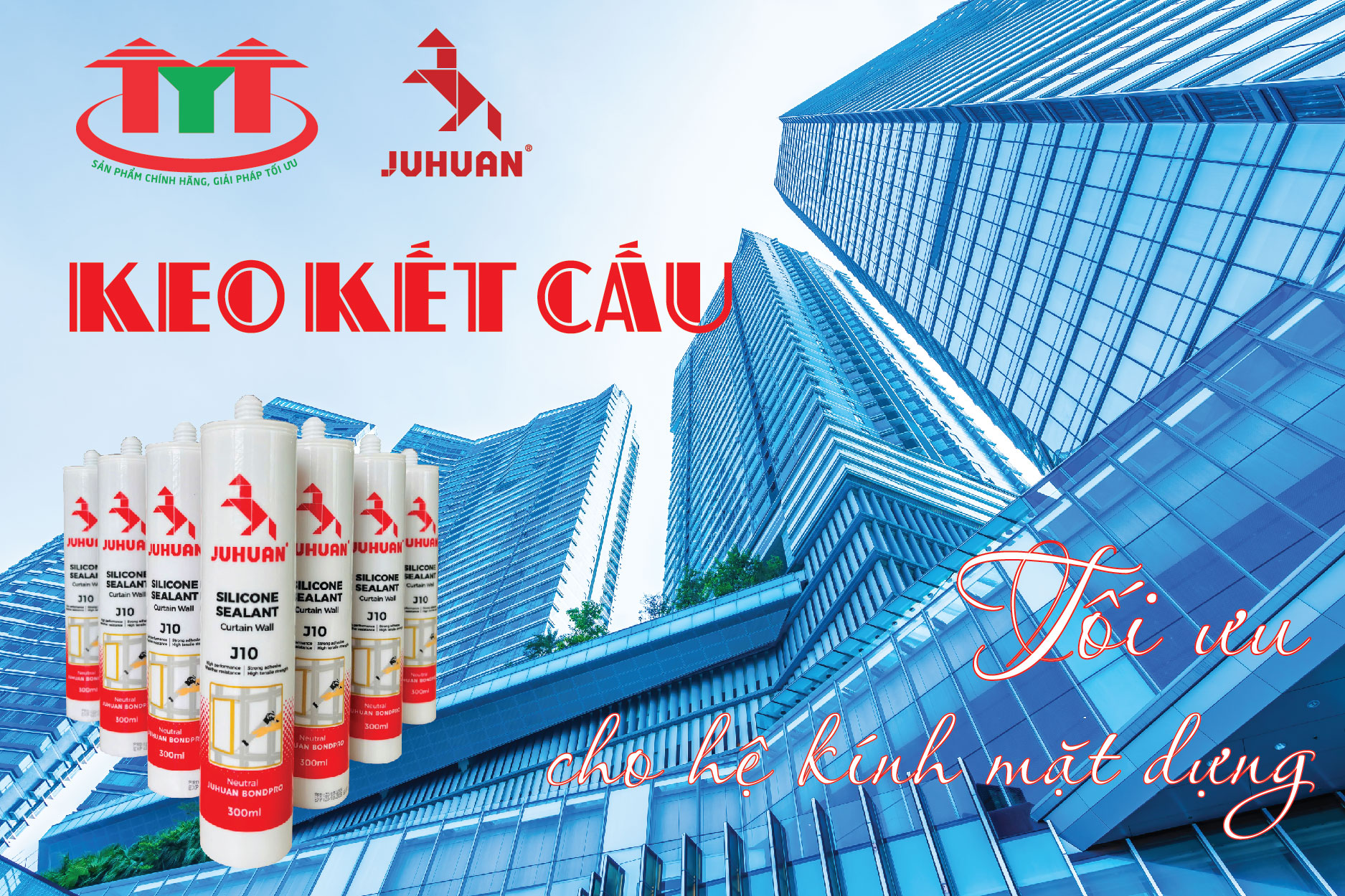 Keo silicone chịu lực có tốt không? Khám phá khả năng chịu lực của keo silicone Juhuan J10