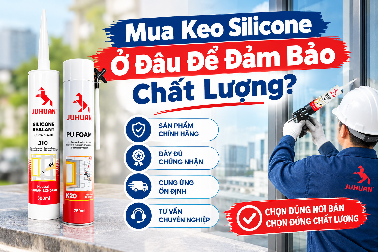 MUA KEO SILICONE Ở ĐÂU ĐỂ ĐẢM BẢO CHẤT LƯỢNG?