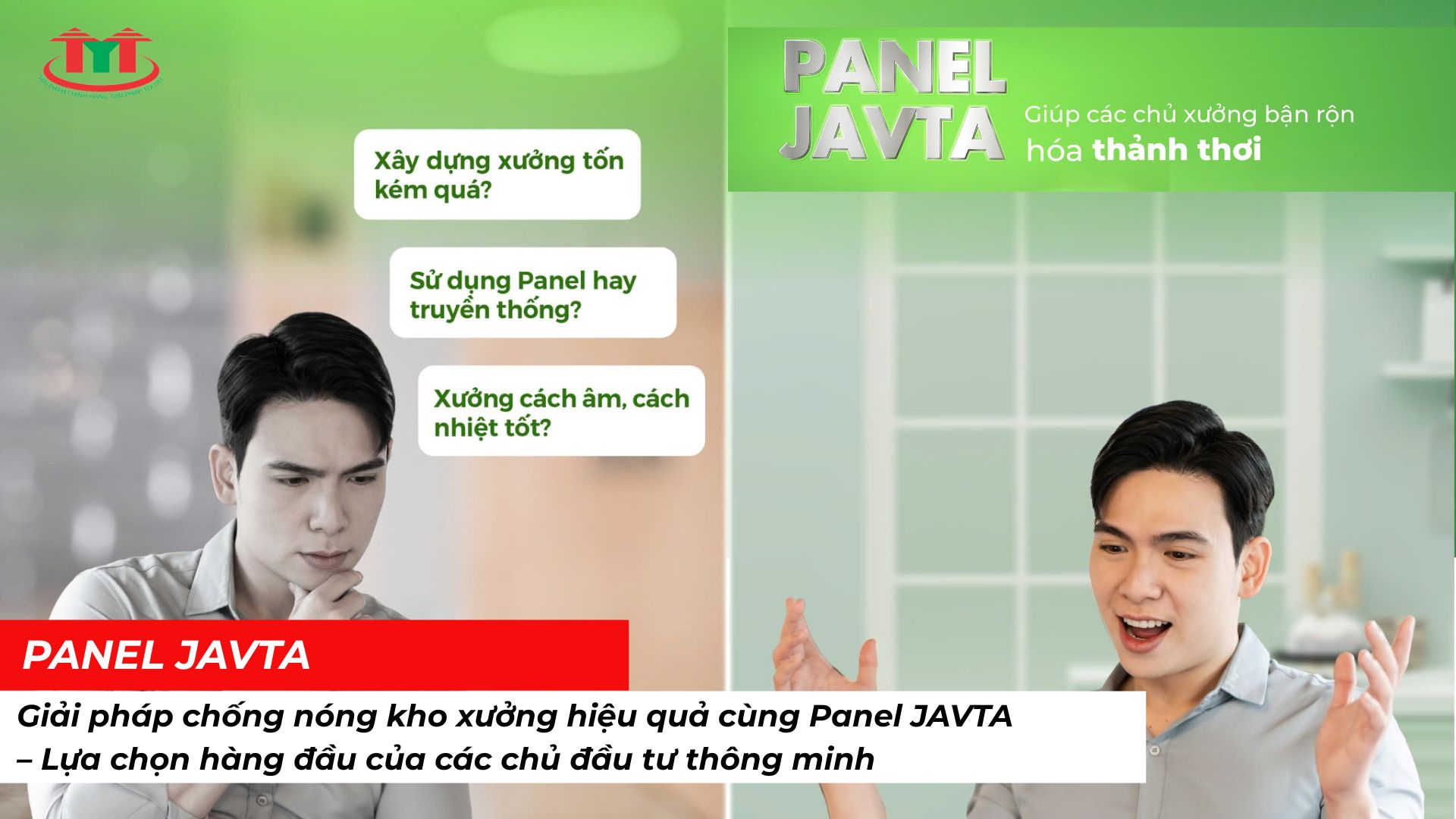 Giải Pháp Chống Nóng Kho Xưởng Hiệu Quả Với Panel JAVTA