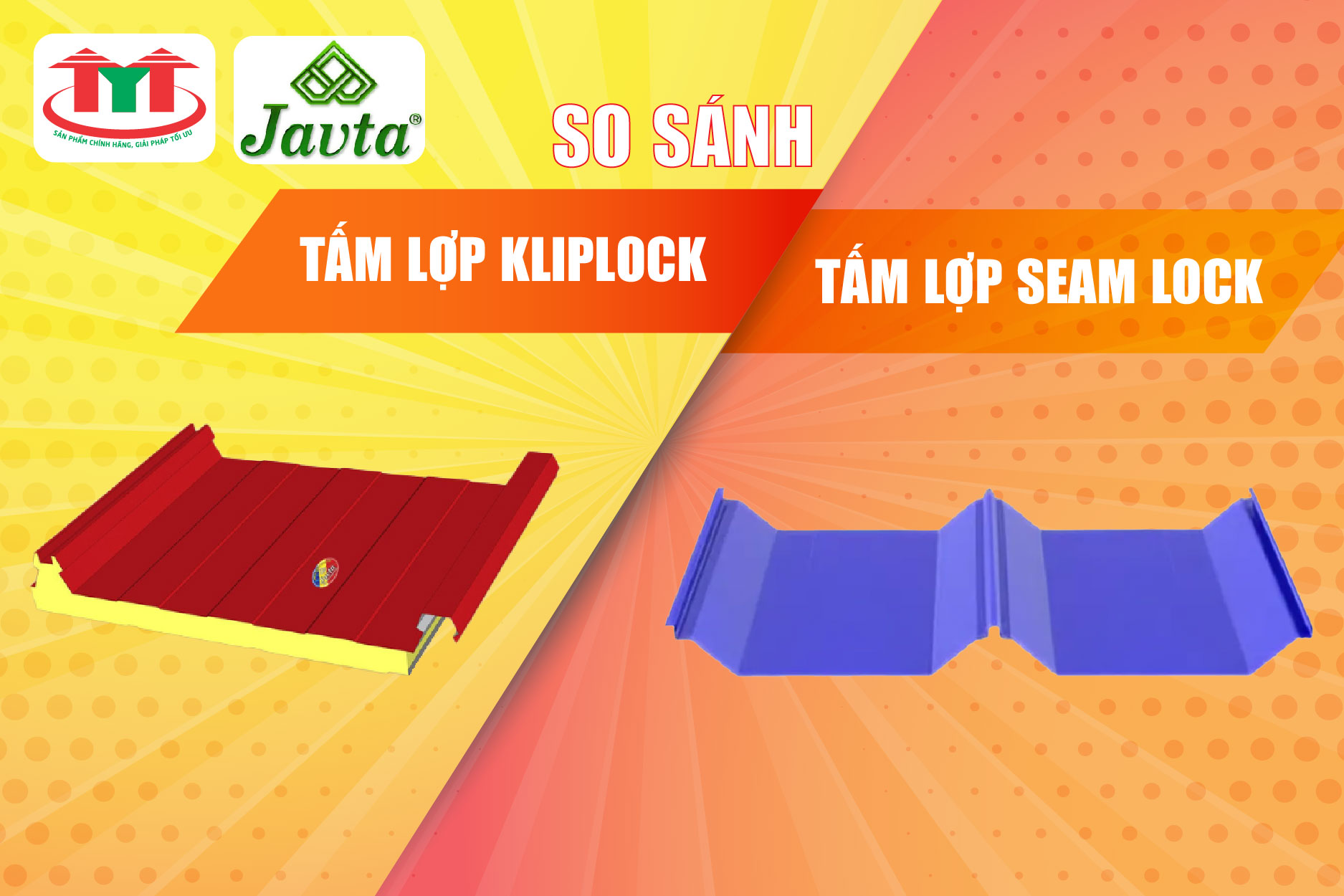 So Sánh Tấm Lợp Seamlock Và Tấm Lợp Kliplock: Lựa Chọn Nào Tối Ưu Cho Công Trình?