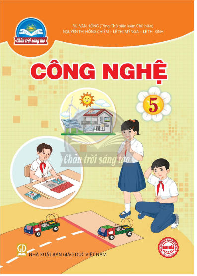 Giải Công nghệ lớp 5 Chân trời sáng tạo Bài 8: Mô hình máy phát điện gió