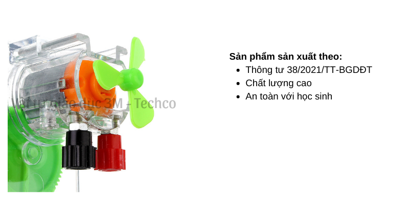 Bộ thí nghiệm chuyển hóa cơ năng thành điện năng môn vật lý theo thông tư 38/2021/TT-BGDĐT