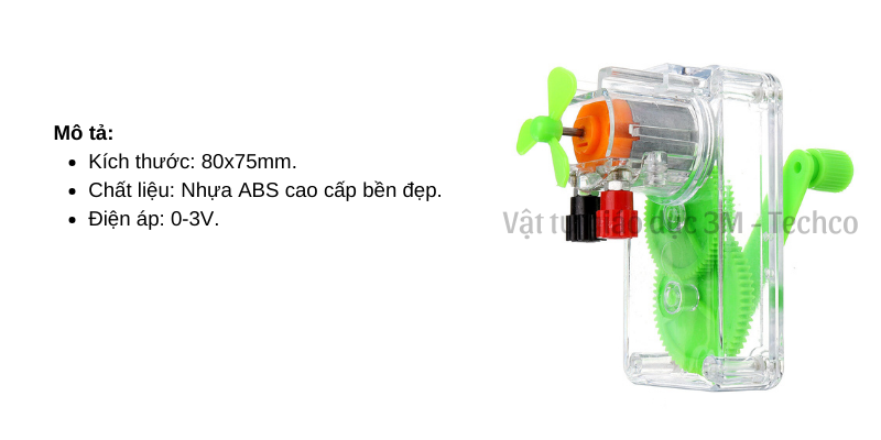 Bộ thí nghiệm chuyển hóa cơ năng thành điện năng môn vật lý theo thông tư 38/2021/TT-BGDĐT