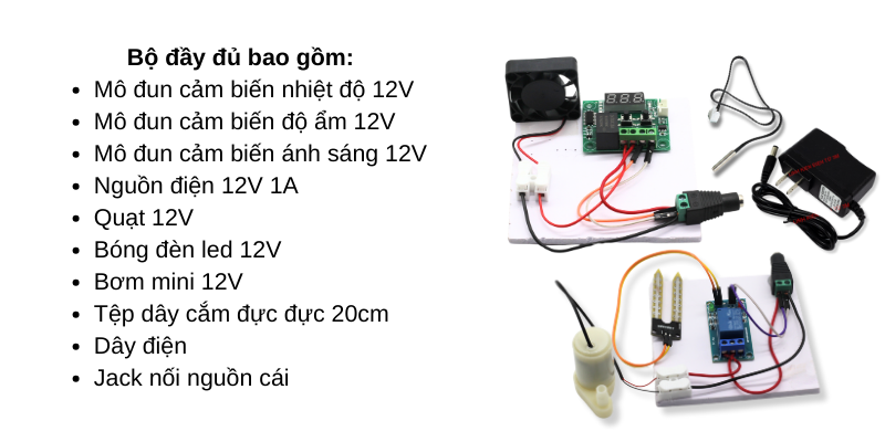 Combo Thực Hành Kỹ Thuật Điện - Công Nghệ Lớp 8 theo thông tư 37/2021/TT-BGDĐT