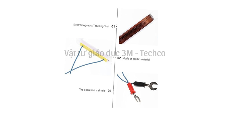 Cuộn dây cảm ứng điện từ thiết bị thí nghiệm môn Vật lý