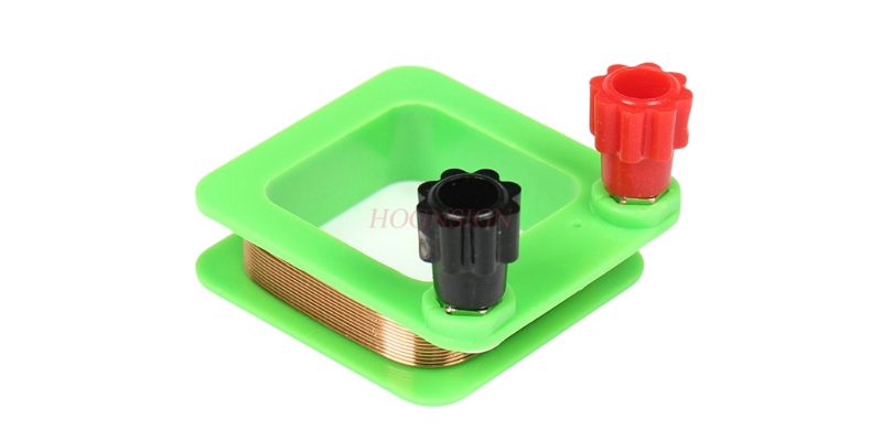 Cuộn dây cảm ứng từ kèm jack cắm thí nghiệm môn Vật lý