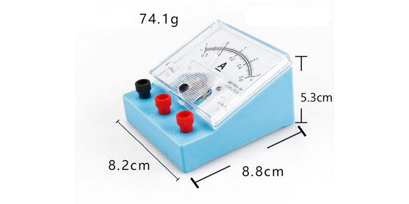 Đồng hồ đo ampe kế class 2.5 thí nghiệm Vật lý THCS