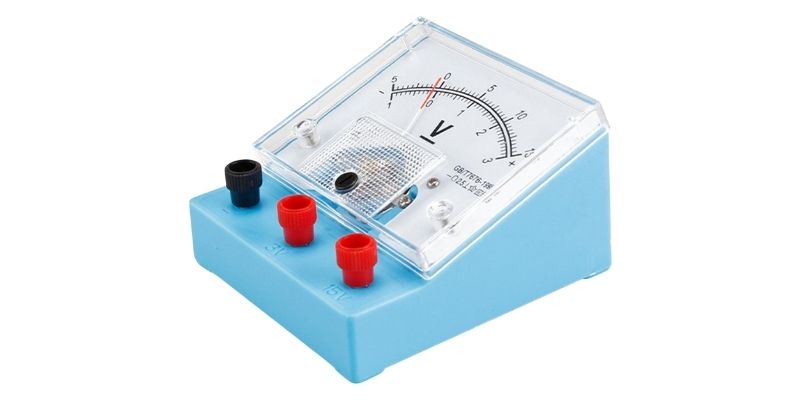 Đồng hồ đo vôn kế class 2.5 thí nghiệm Vật lý THCS