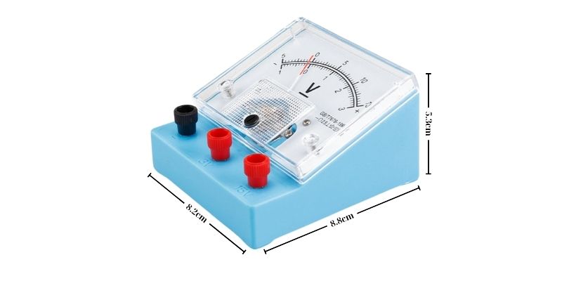 Đồng hồ đo vôn kế class 2.5 thí nghiệm Vật lý THCS