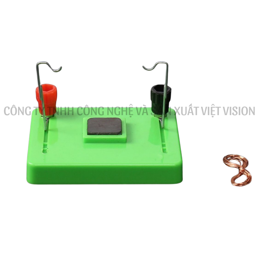 Mô hình thí nghiệm động cơ điện một chiều đơn giản môn Vật lý