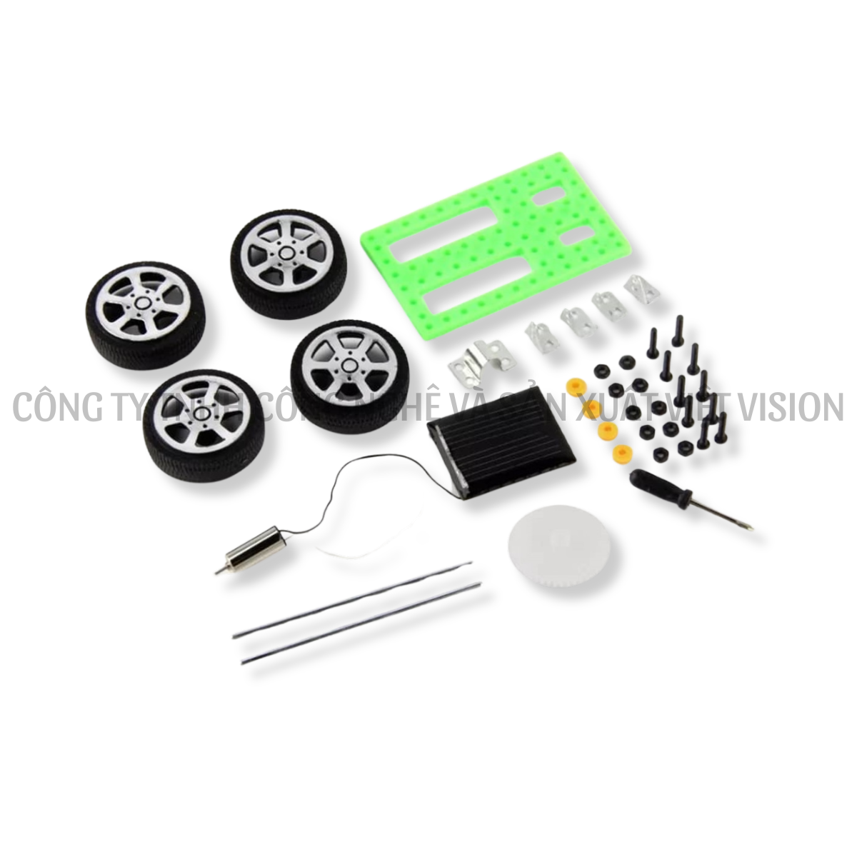 Mô hình xe chạy bằng pin năng lượng mặt trời giáo dục STEM
