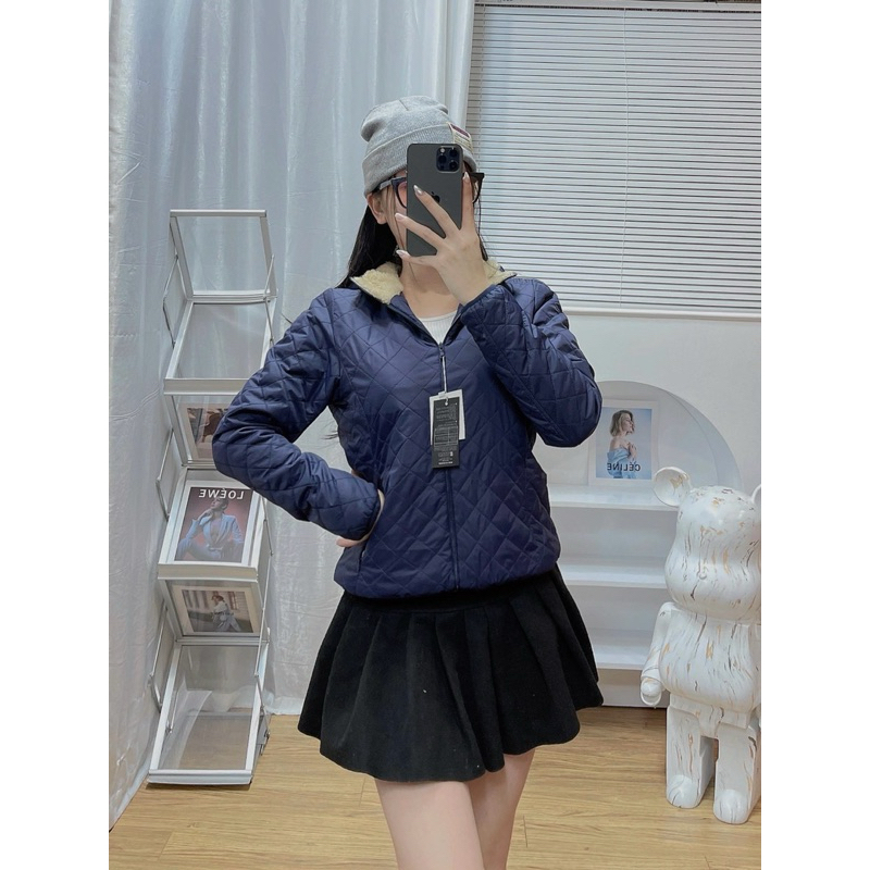 ADWM11 Áo Khoác Nữ Lông Cừu Hàng VNXK Siêu Ấm