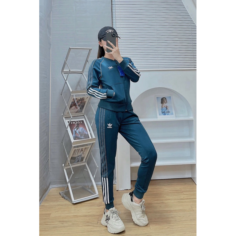 Bộ thể thao nữ Adidas chất Umi thể thao BTWM11 Umi chất cao cấp phối 3 sọc, form dáng khỏe, trẻ, giặt ko xù,ảnh tự chụp