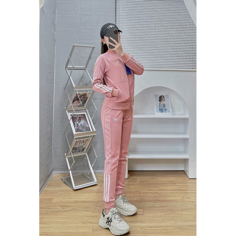 Bộ thể thao nữ Adidas chất Umi thể thao BTWM11 Umi chất cao cấp phối 3 sọc, form dáng khỏe, trẻ, giặt ko xù,ảnh tự chụp