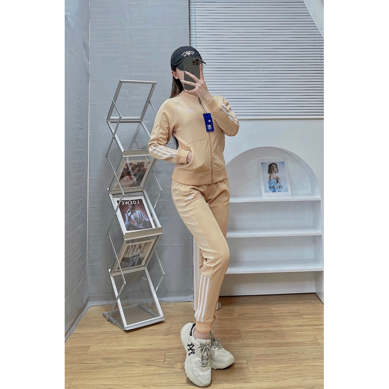 Bộ thể thao nữ Adidas chất Umi thể thao BTWM11 Umi chất cao cấp phối 3 sọc, form dáng khỏe, trẻ, giặt ko xù,ảnh tự chụp