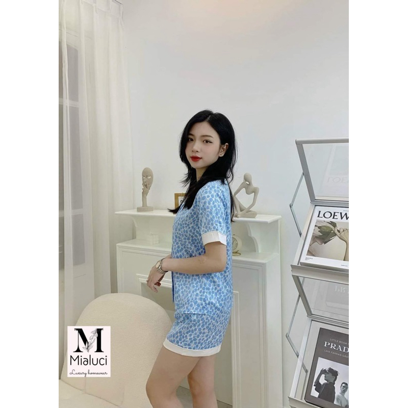 Bộ Lụa Chính Hãng MIALUCI, BPWM8 Chất Lụa Mềm Mại Mặc Mát Dễ Chịu Hàng Cam Kết Loại Chuẩn -  Fshop68
