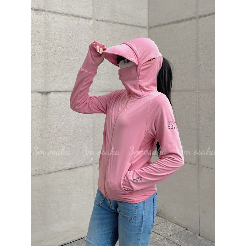 Áo Chống Nắng nữ 2 Lớp 3M OSAKA AWM21  HÀNG CHÍNH HÃNG CAO CẤP Chất Vải Thun caro bóng Thoải Mái Dễ Chịu Có Lưới Nách