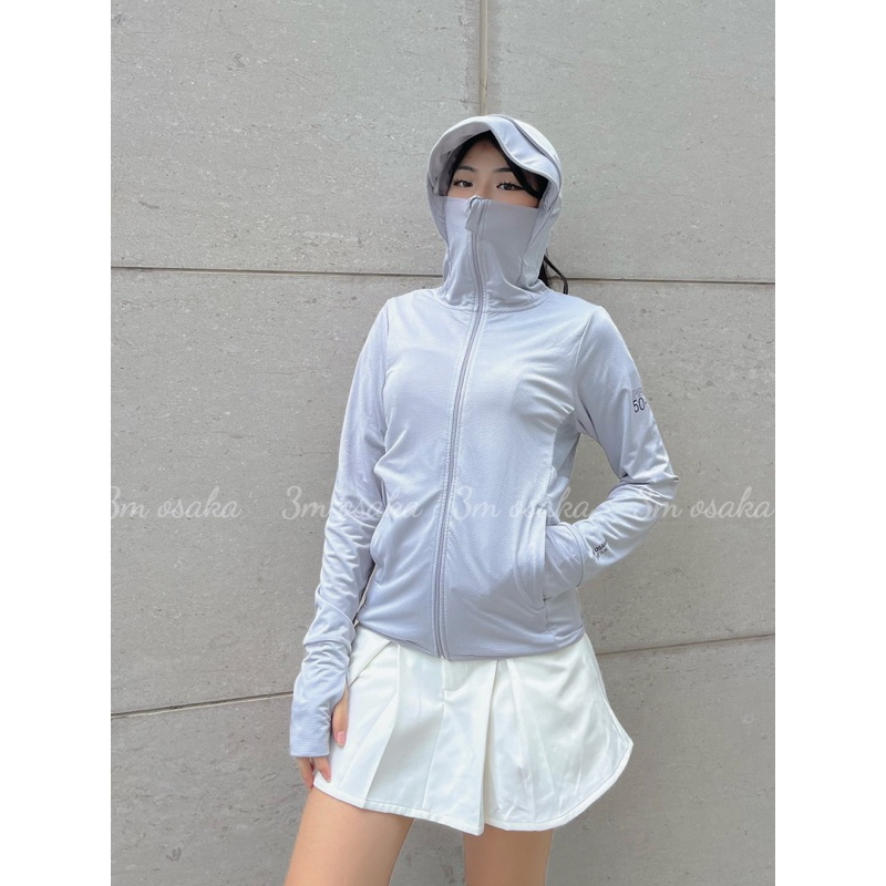 Áo Chống Nắng nữ 2 Lớp 3M OSAKA AWM21  HÀNG CHÍNH HÃNG CAO CẤP Chất Vải Thun caro bóng Thoải Mái Dễ Chịu Có Lưới Nách