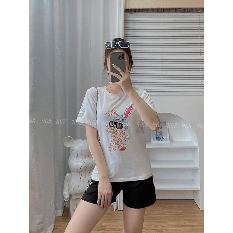 Bộ quần áo nữ short mùa hè BSWM2  chất 100% cotton co giãn 4 chiều hình in cao cấp, cam kết không bong, set hè vnxk