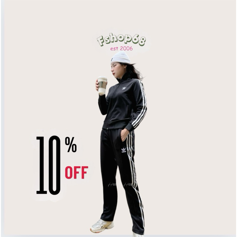 Đồ bộ Thể thao Nữ Adidas BTWM9  chất umi quần ống xuông, Cổ bẻ 3 sọc không xù chất thoải mái dễ chịu, set thu đông vnxk