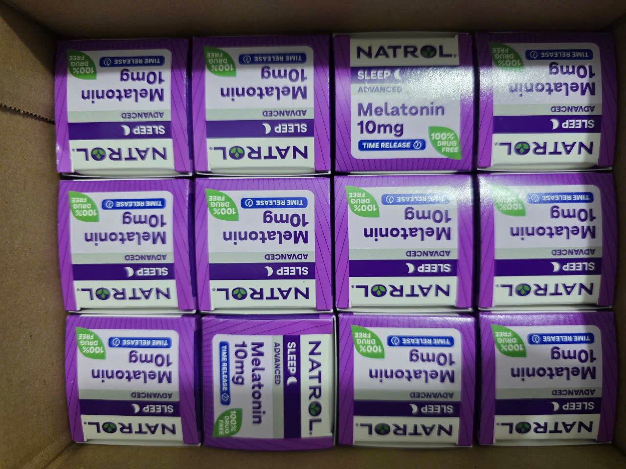 VIÊN UỐNG HỖ TRỢ NGỦ NGON NATROL TIME RELEASE MELATONIN 10MG 60 VIÊN CỦA MỸ
