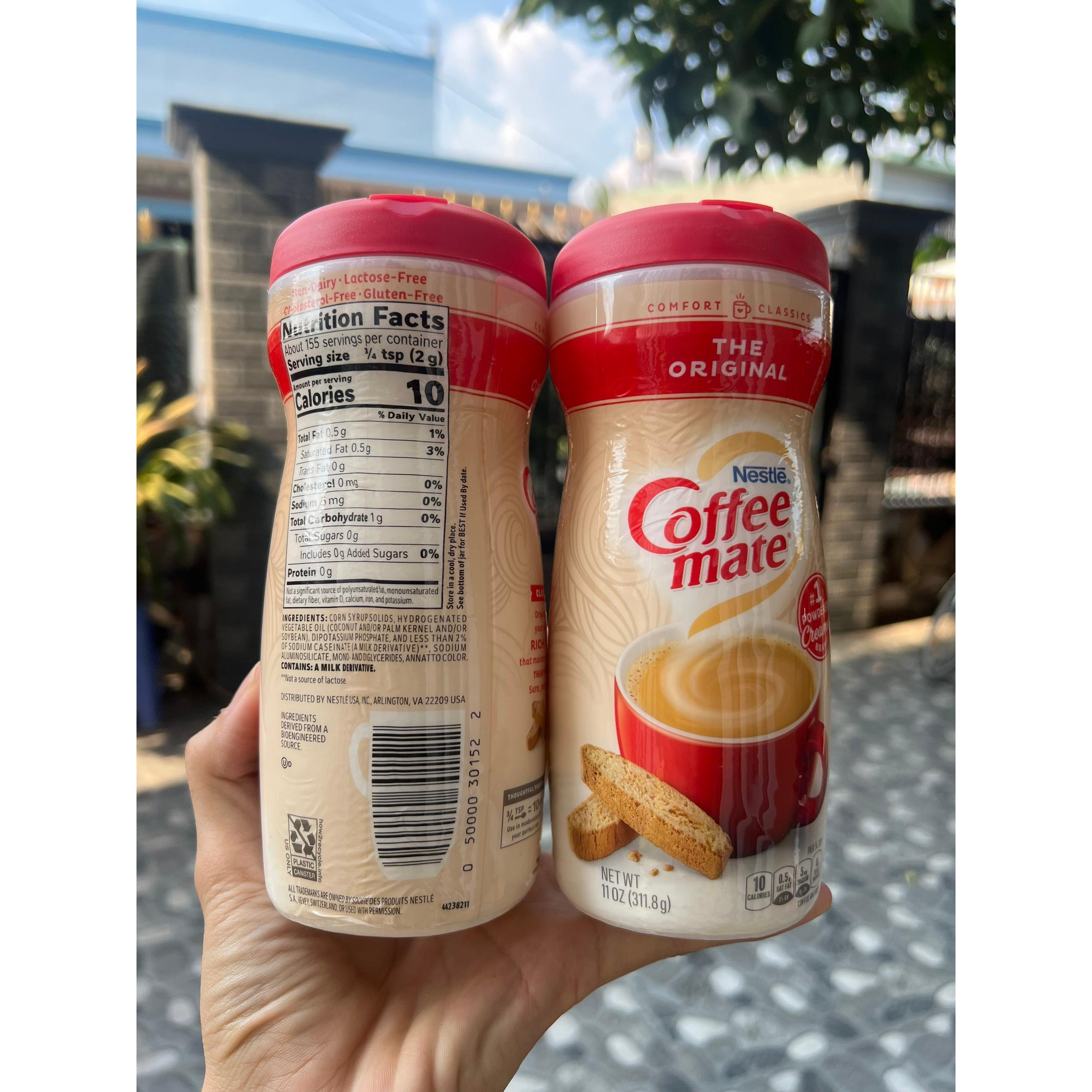 Bột kem sữa Nestle Coffee Mate vị The Original hộp 311gr của Mỹ