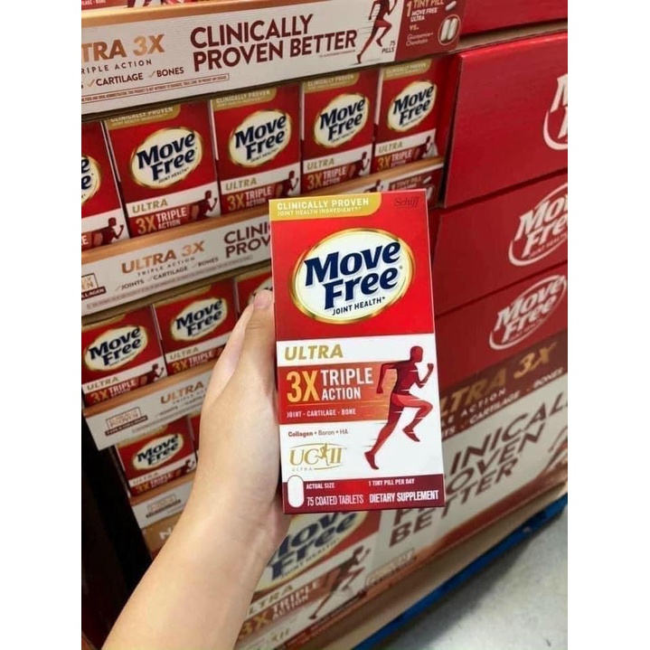 Viên Uống Bổ Khớp Move Free Ultra Triple Action – Hộp 75 Viên