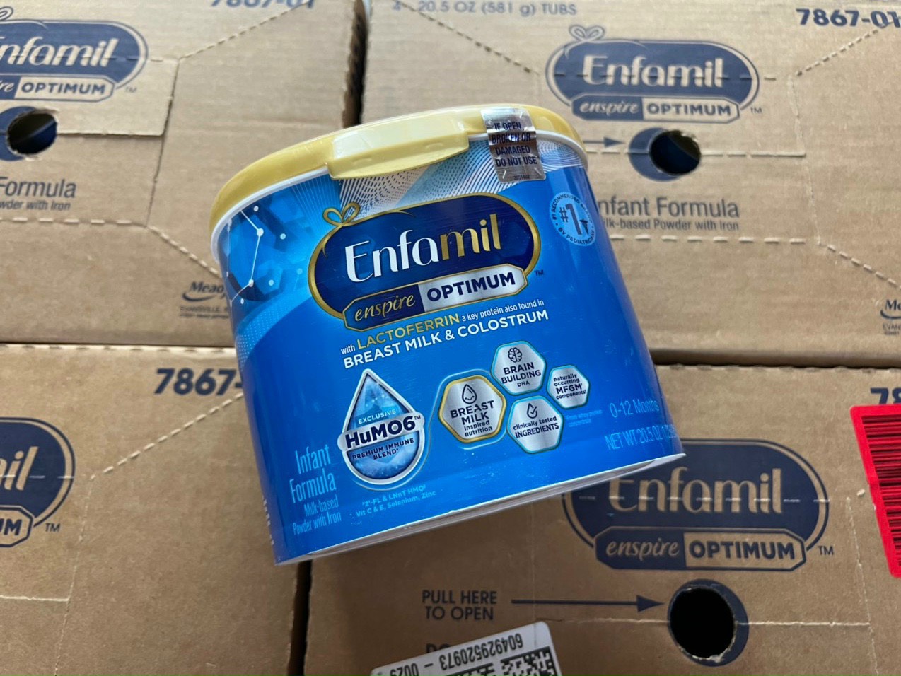 [CHÍNH HÃNG MỸ] Sữa Bột Enfamil Enspire Optimum Infant Formula (581g)