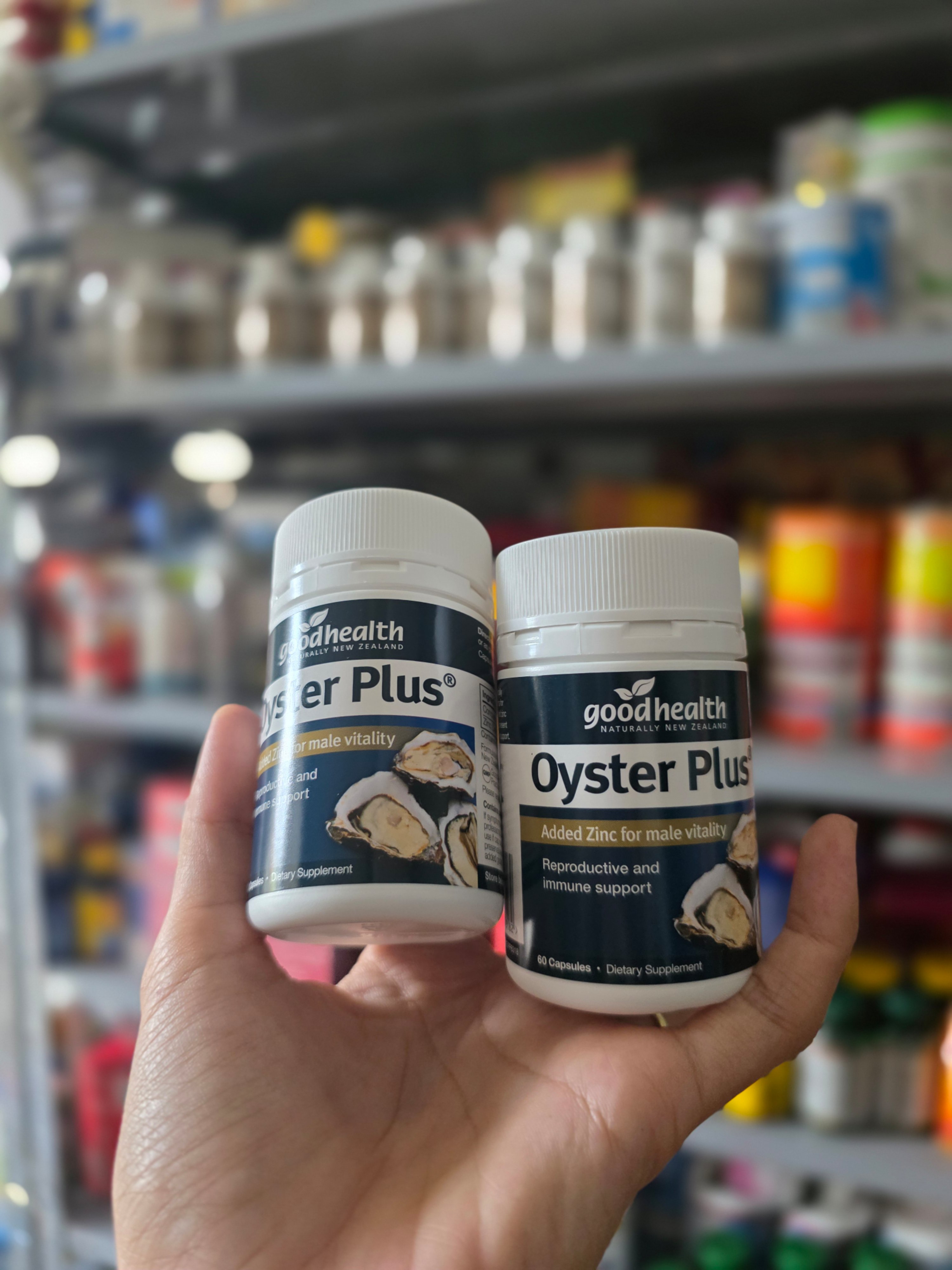 Tinh Chất Hàu Tự Nhiên Goodhealth Oyster Plus Zinc (Chai 60 Viên)