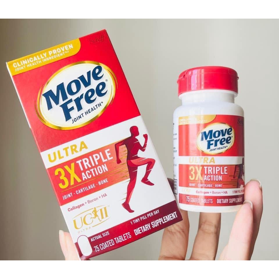 Viên Uống Bổ Khớp Move Free Ultra Triple Action – Hộp 75 Viên