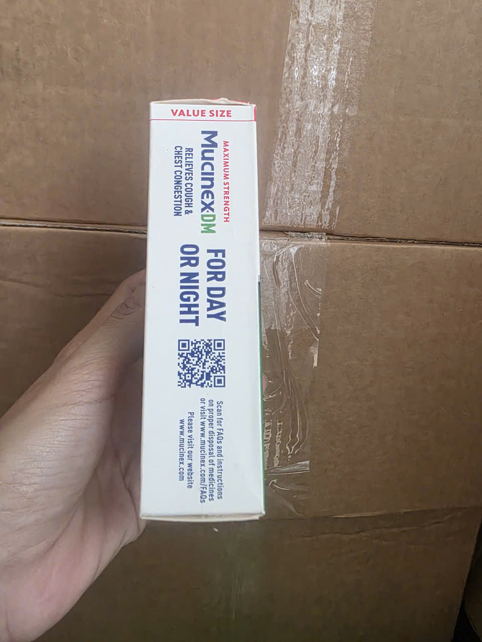 VIÊN UỐNG GIẢM HO, LONG ĐỜM, THÔNG THOẢNG NGỰC MUCINEX DM MAXIMUM STRENGTH 12 HOUR HỘP 42 VIÊN CỦA MỸ