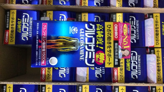 VIÊN UỐNG HỖ TRỢ XƯƠNG KHỚP ORIHIRO GLUCOSAMINE 1500MG HỘP 900+50 VIÊN CỦA NHẬT BẢN