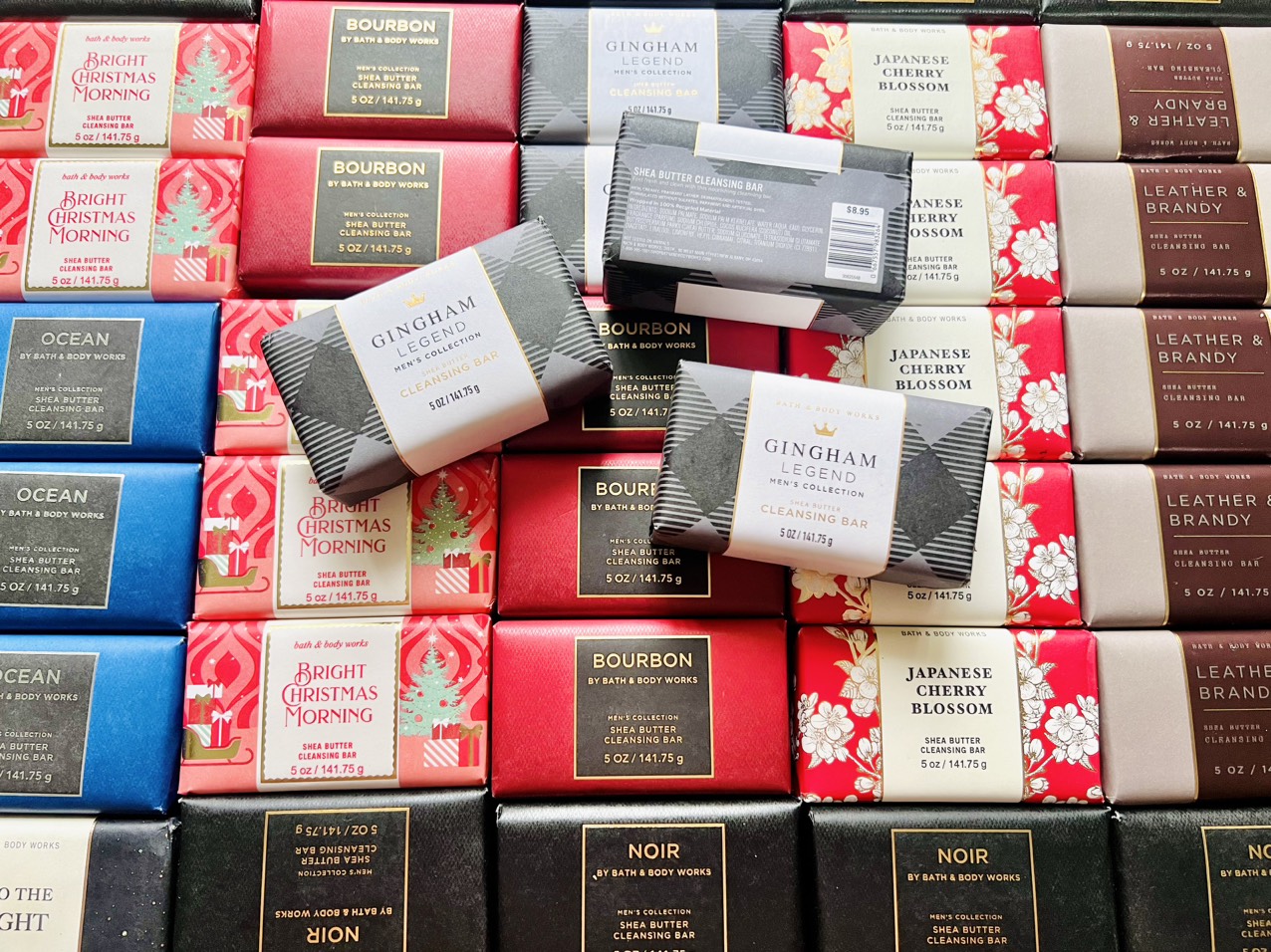 Xà bông cục cho nam Bath & Body Works Gingham Legend Chính Hãng Mỹ