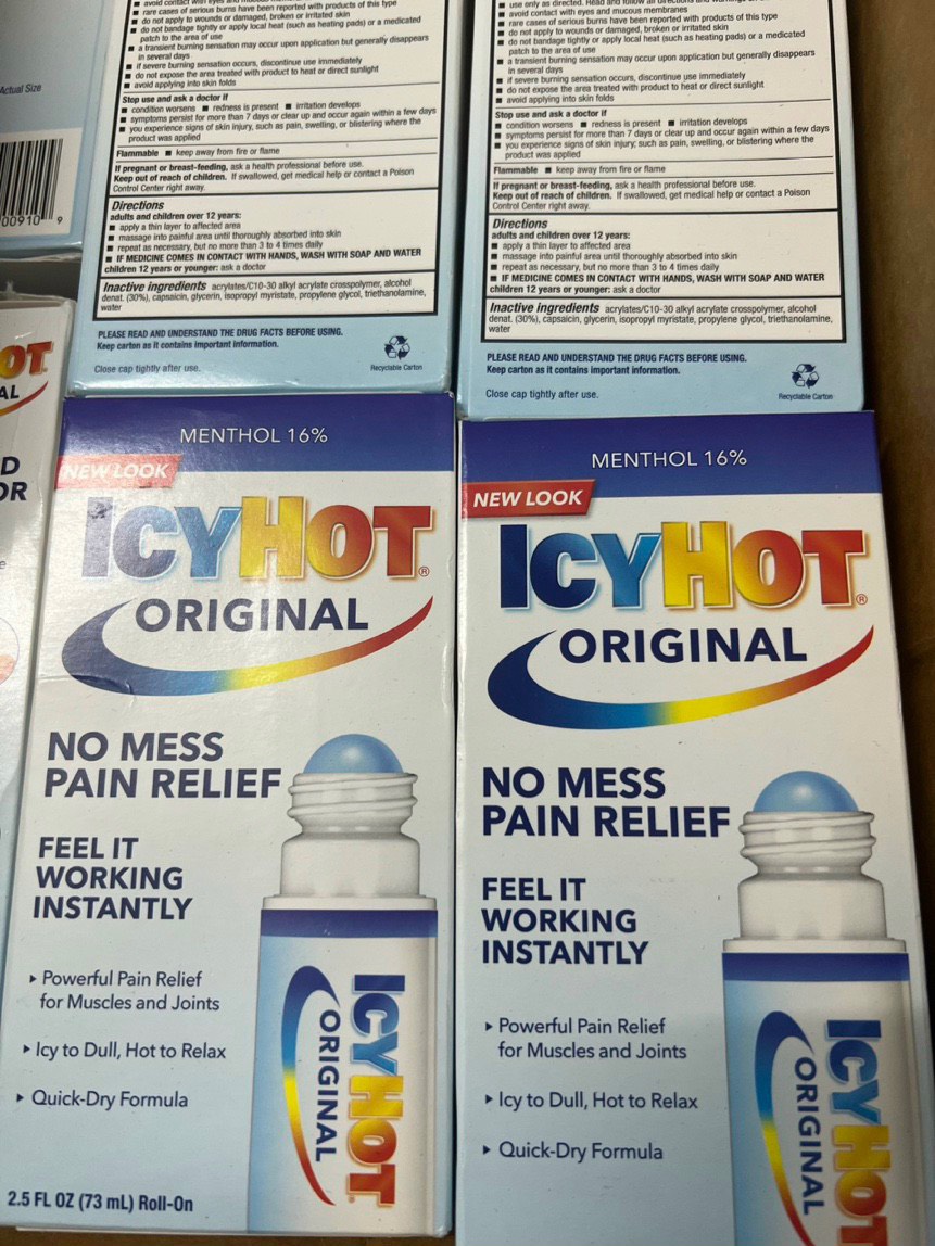 Hỗ trợ xương khớp Lăn giảm đau Icy Hot No Mess Pain Relief 73ml của Mỹ