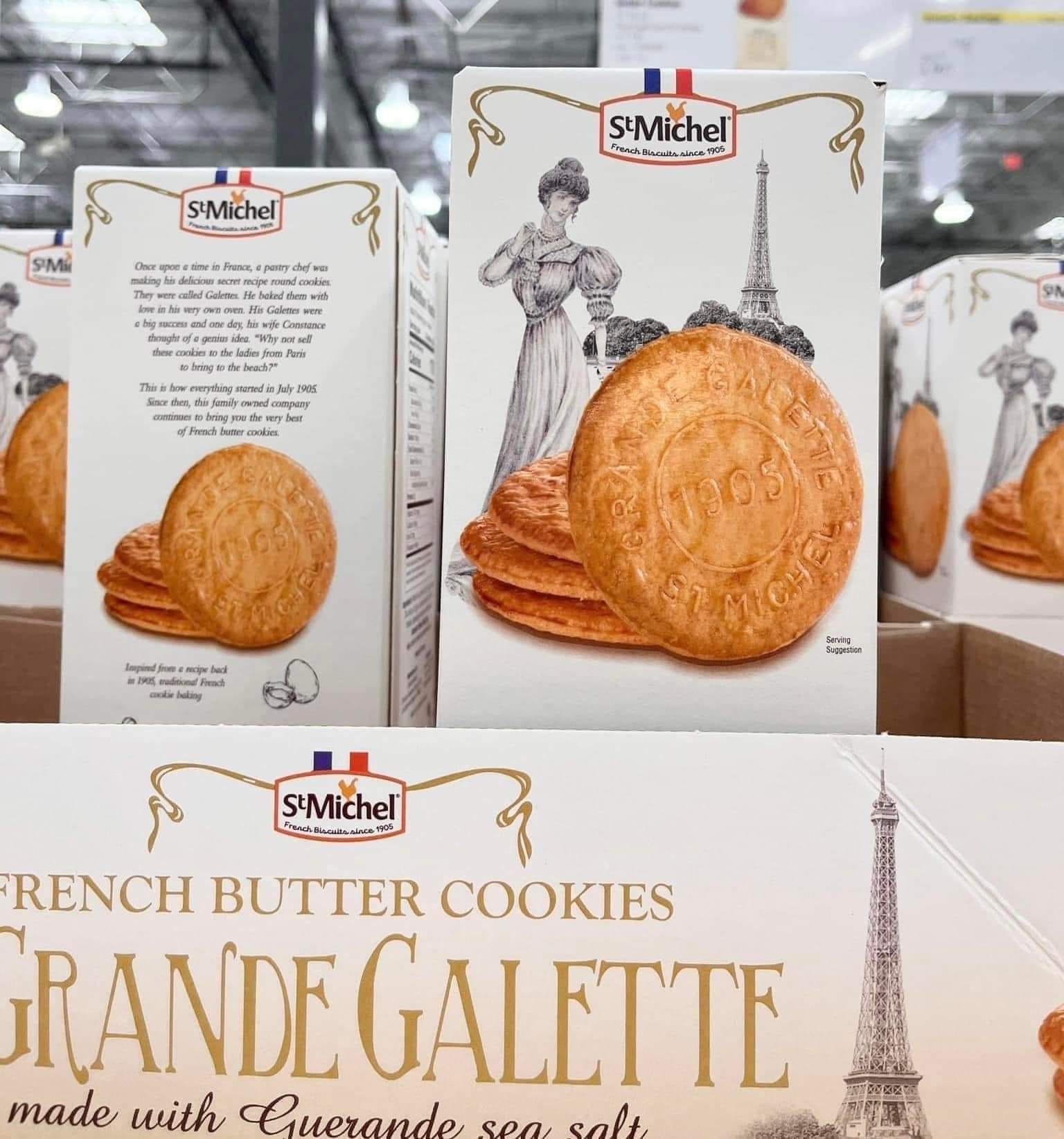 Bánh quy bơ Pháp La Grande Galette French Butter Cookies 600gr date 2025 - Hàng Mỹ