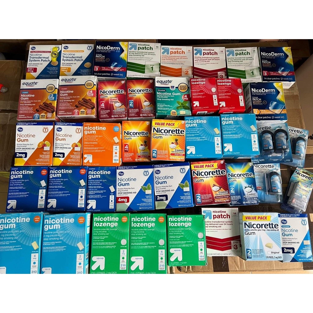 VIÊN NGẬM HỖ TRỢ CAI THUỐC LÁ NICORETTE NICOTINE POLACRILEX LOZENGE 2MG COATED ICE MINT VỈ 80 VIÊN CỦA MỸ
