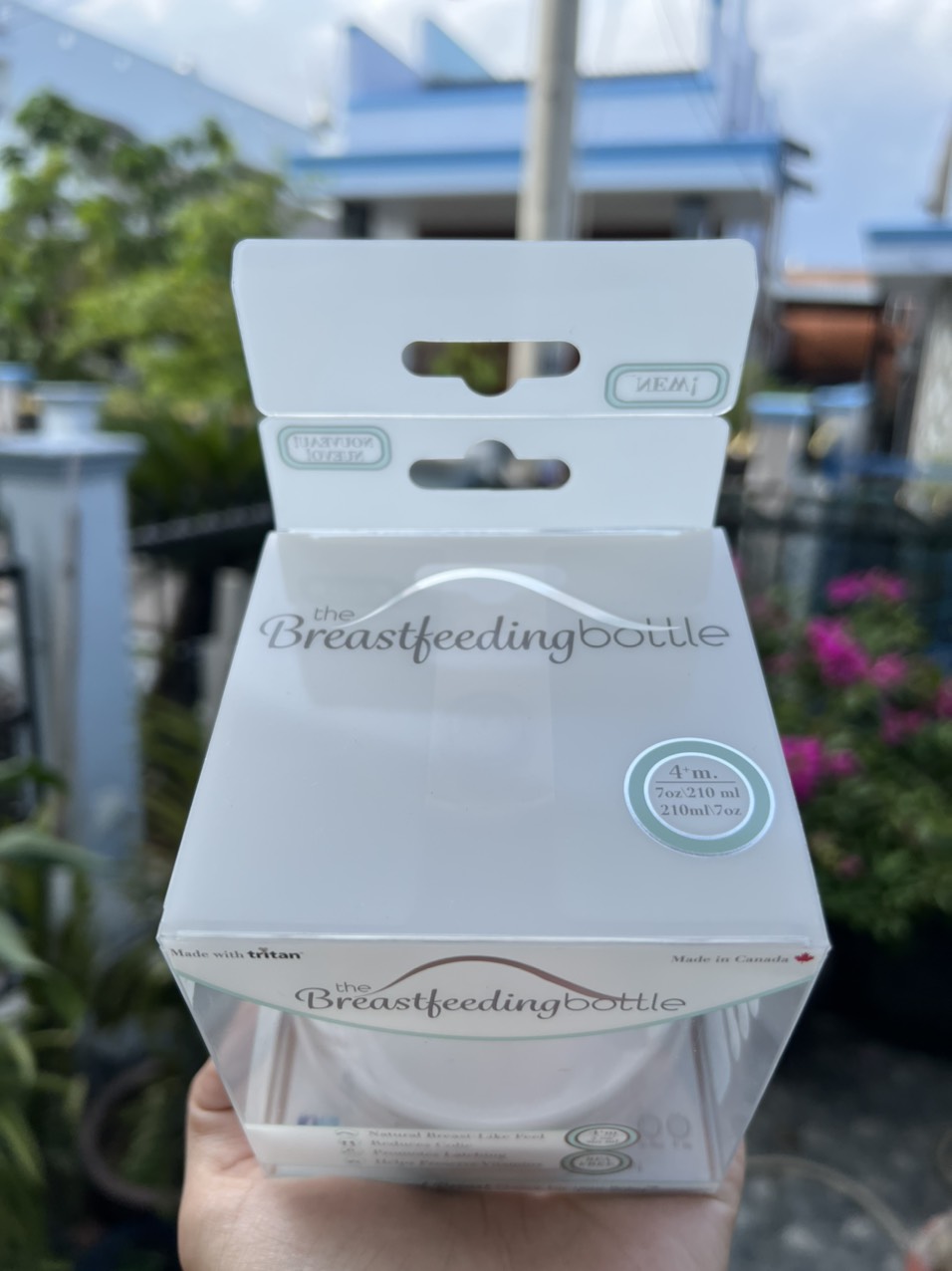 Bình Sữa The Breastfeeding Bottle Siêu Mềm, Làm Từ Silicon Cao Cấp An Toàn Cho Bé