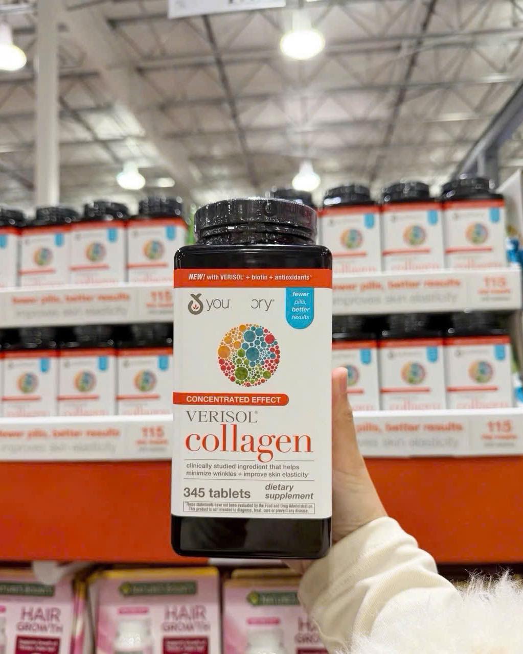 Youtheory Verisol Collagen – Bí Quyết Trẻ Hóa Làn Da, Mờ Nếp Nhăn Từ Mỹ (Hộp 345 Viên)