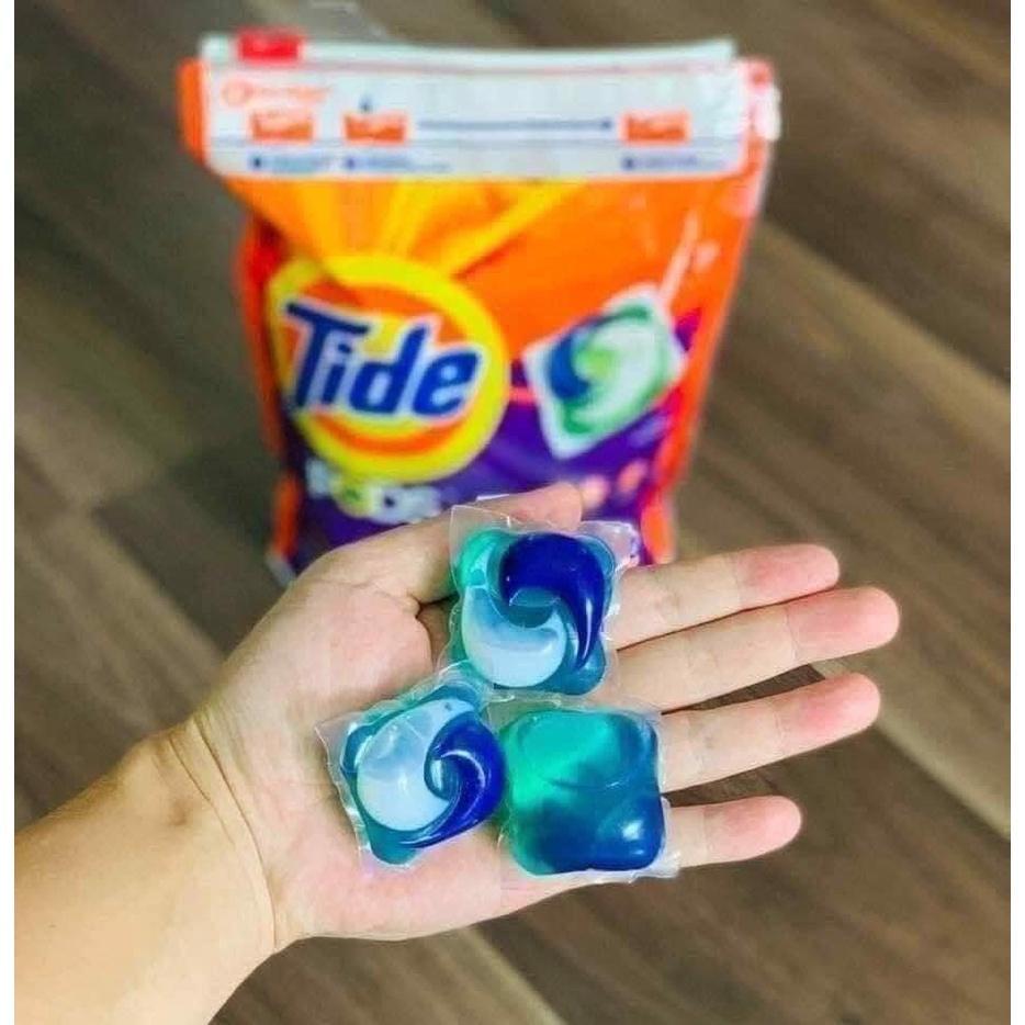 Viên giặt tide pods 3in1 của Mỹ- bịch 39 viên