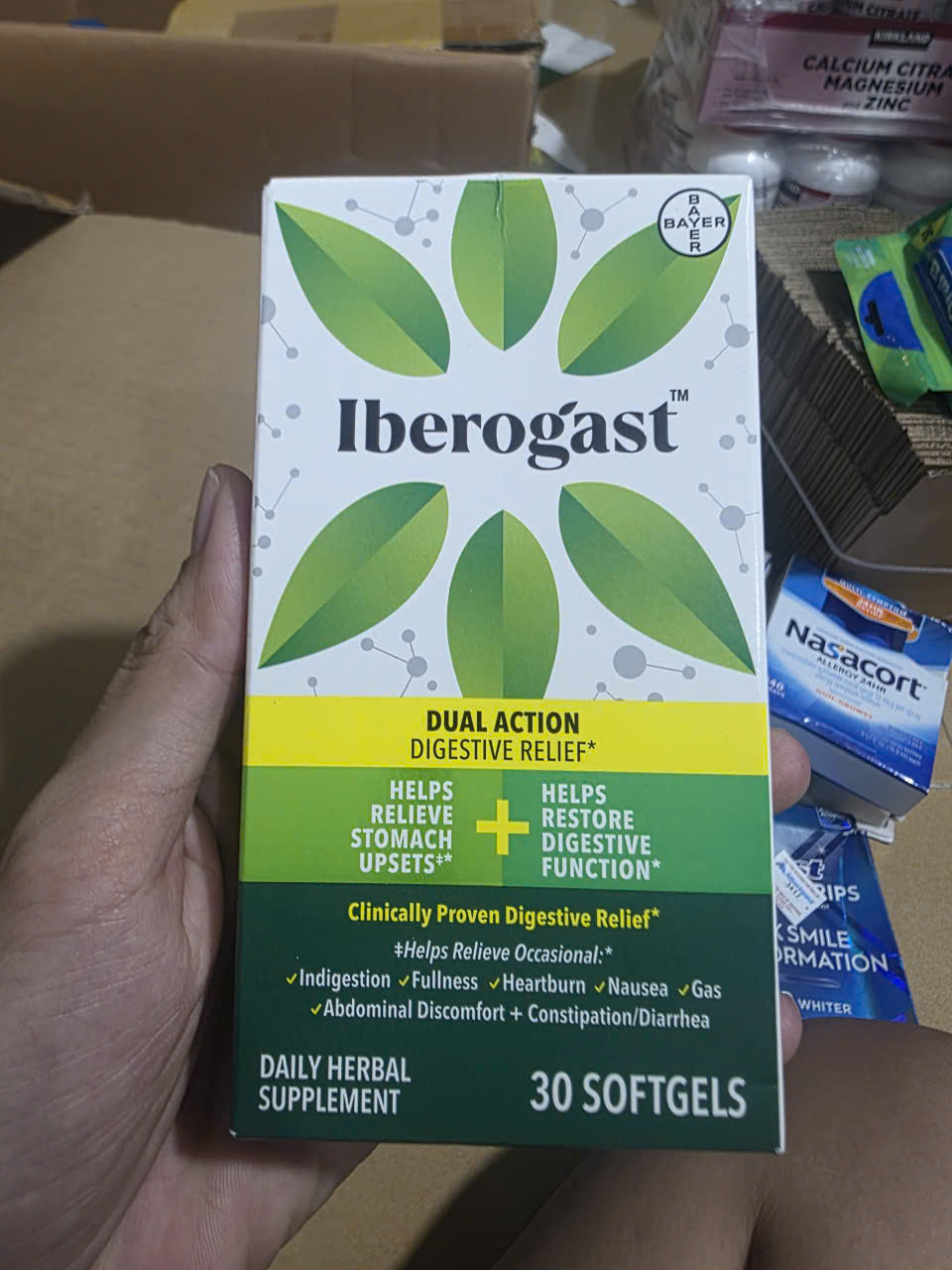 Viên Uống Hỗ Trợ Tiêu Hóa Iberogast Dual Action Digestive Relief (30 Viên Softgels)
